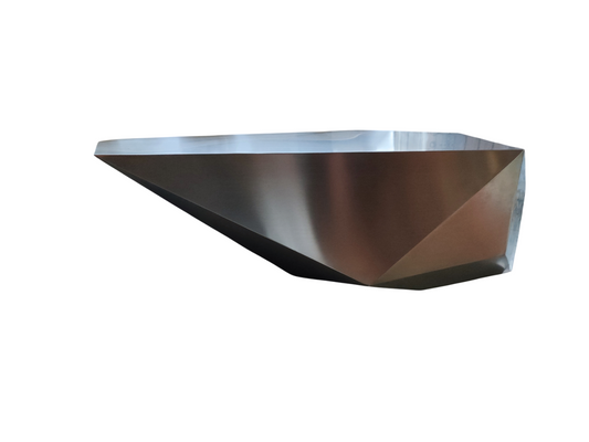 Stainless Steel Coffee Table "Smaragd"