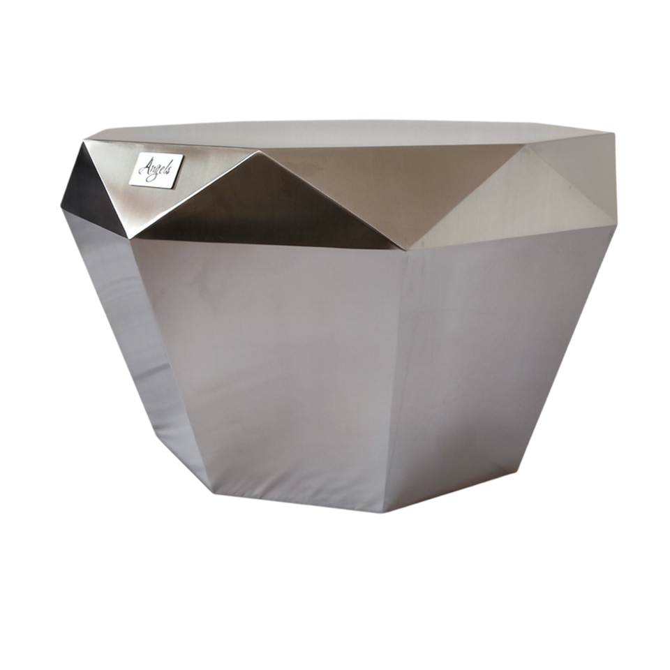 Stainless Steel Coffee-Table Diamond-1